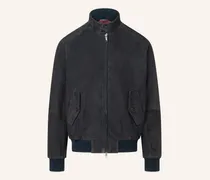 Jacke g9 Harrington Suede blau