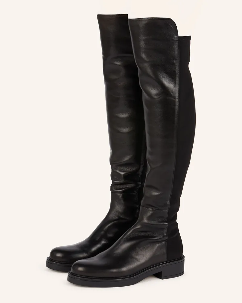 Stuart Weitzman Overknee-Stiefel 5050 Celia schwarz Schwarz