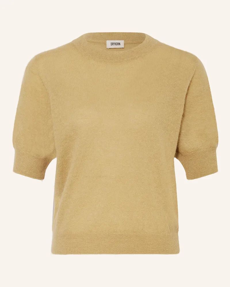 Drykorn Strickshirt SANIDY mit Alpaka Hellgrün