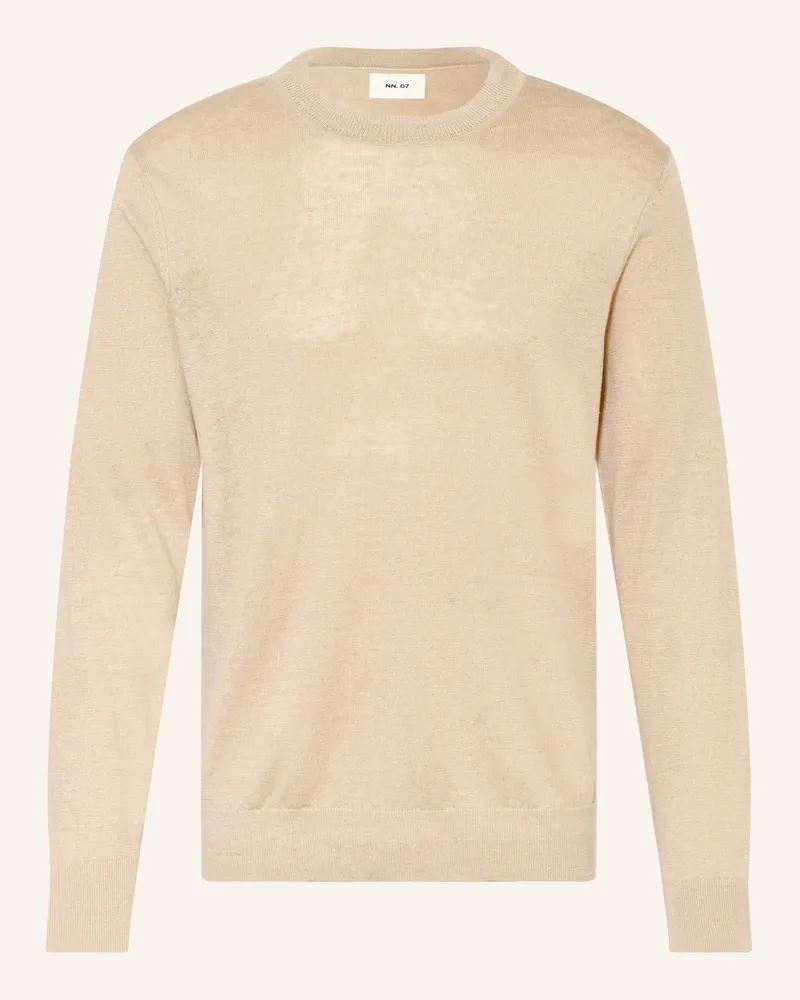 NN 07 Leinenpullover Ted beige Beige