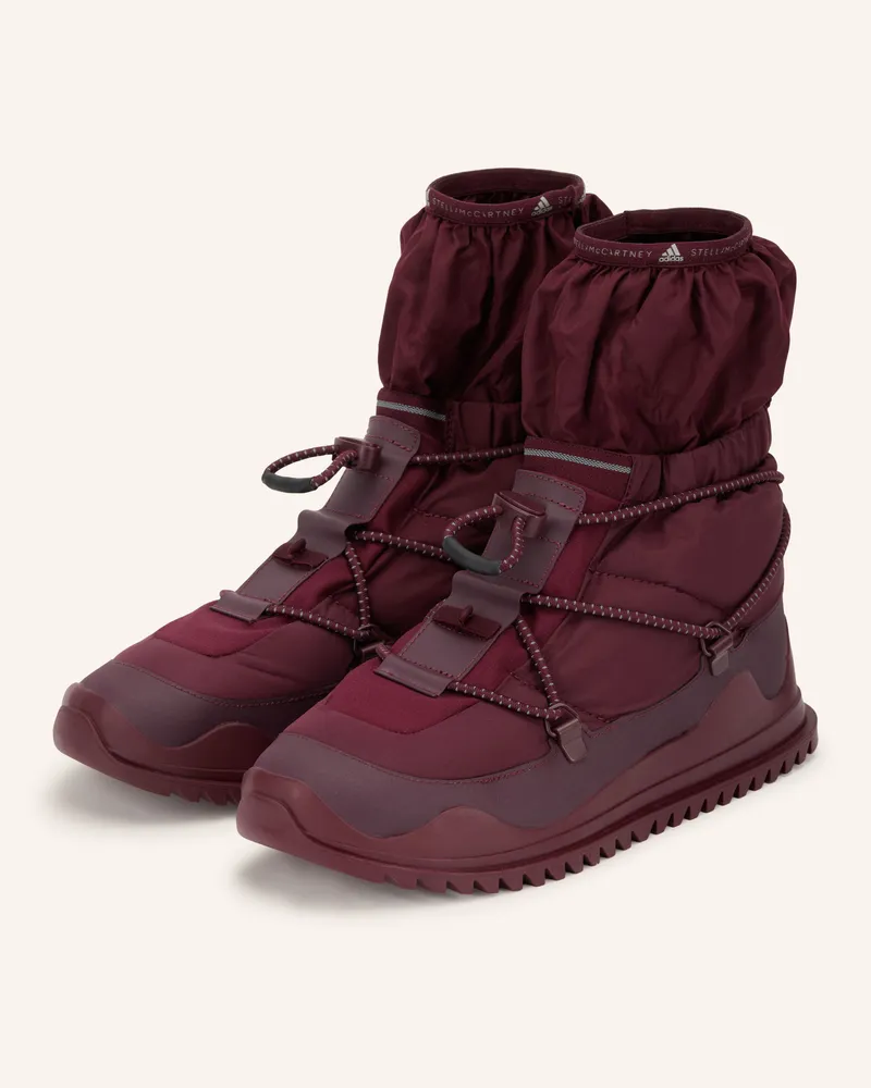 adidas Boots Adidas By Stella Mccartney Cold.Rdy rot Dunkelrot