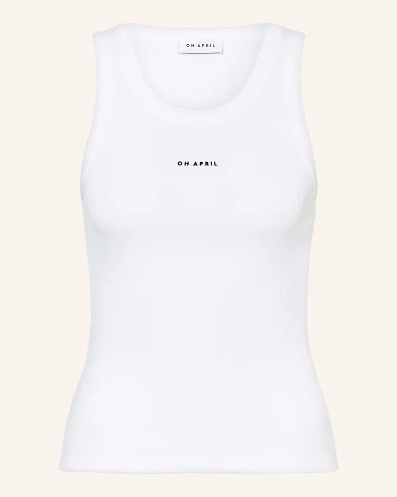 OH APRIL Top Dara weiss Weiss
