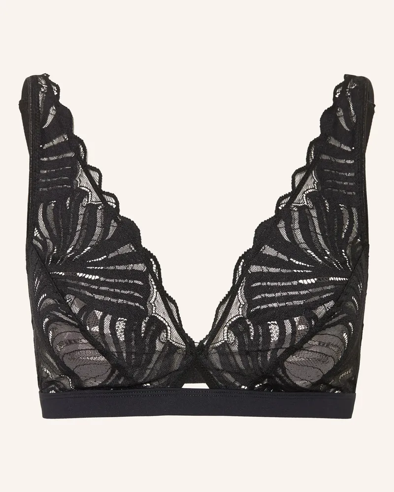 Falke Triangel-Bh Delicate Touch schwarz Schwarz