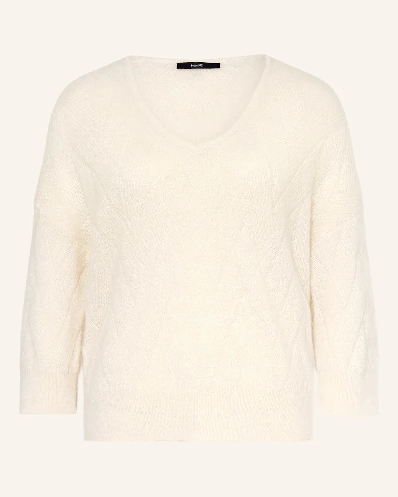 someday. Pullover TAVITA mit Alpaka Ecru
