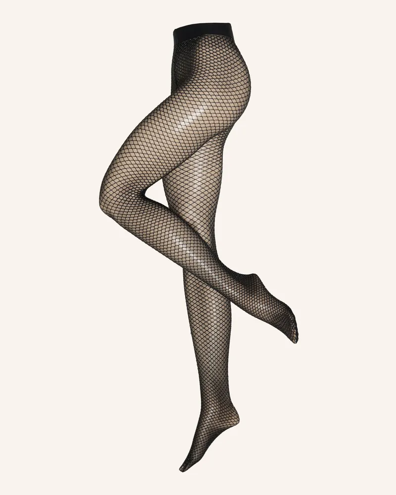 Wolford Feinstrumpfhose Shimmer Effect Mit Glitzergarn silber 8800