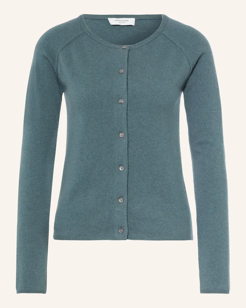 Rosemunde Strickjacke Laica Mit Cashmere blau Petrol