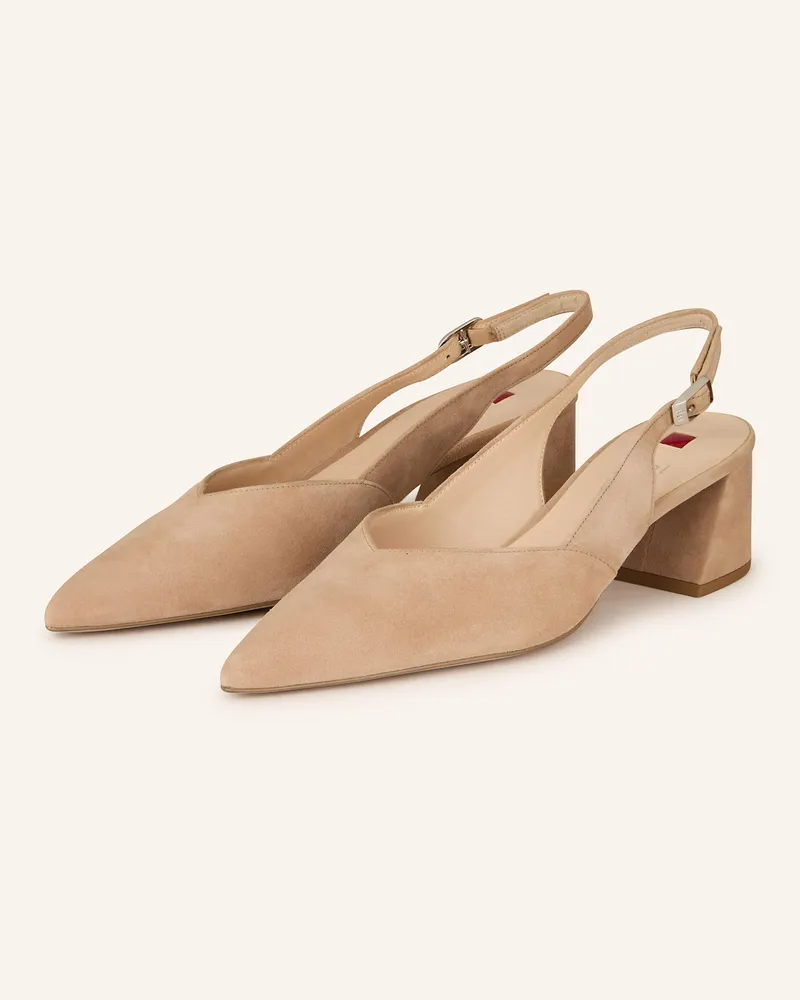 Högl Slingpumps Hellbraun