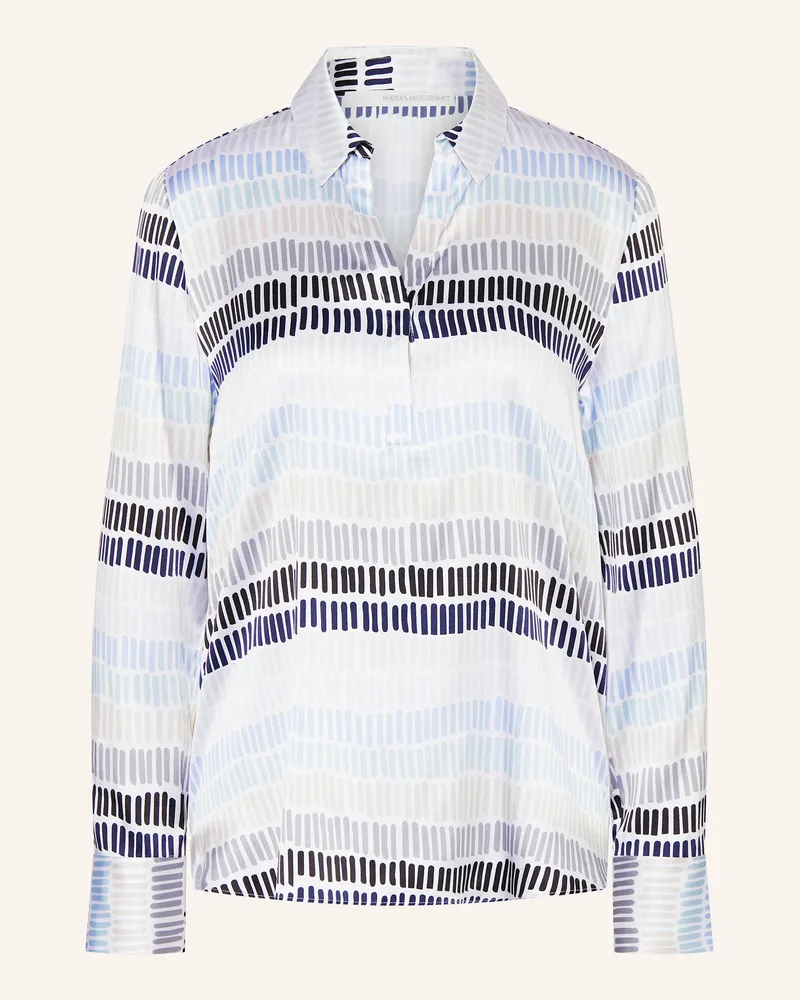 Herzen's Angelegenheit Blusenshirt aus Seide Weiss