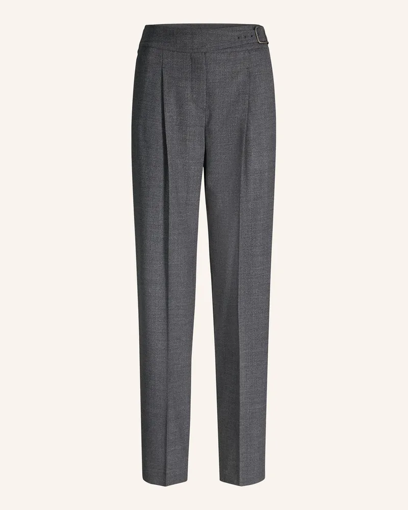 windsor. Bundfaltenhose grau Dunkelgrau