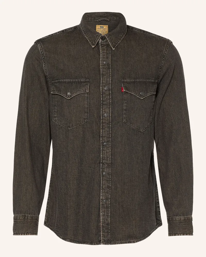 Levi's Levi's® Jeanshemd Western Relaxed Fit braun Braun