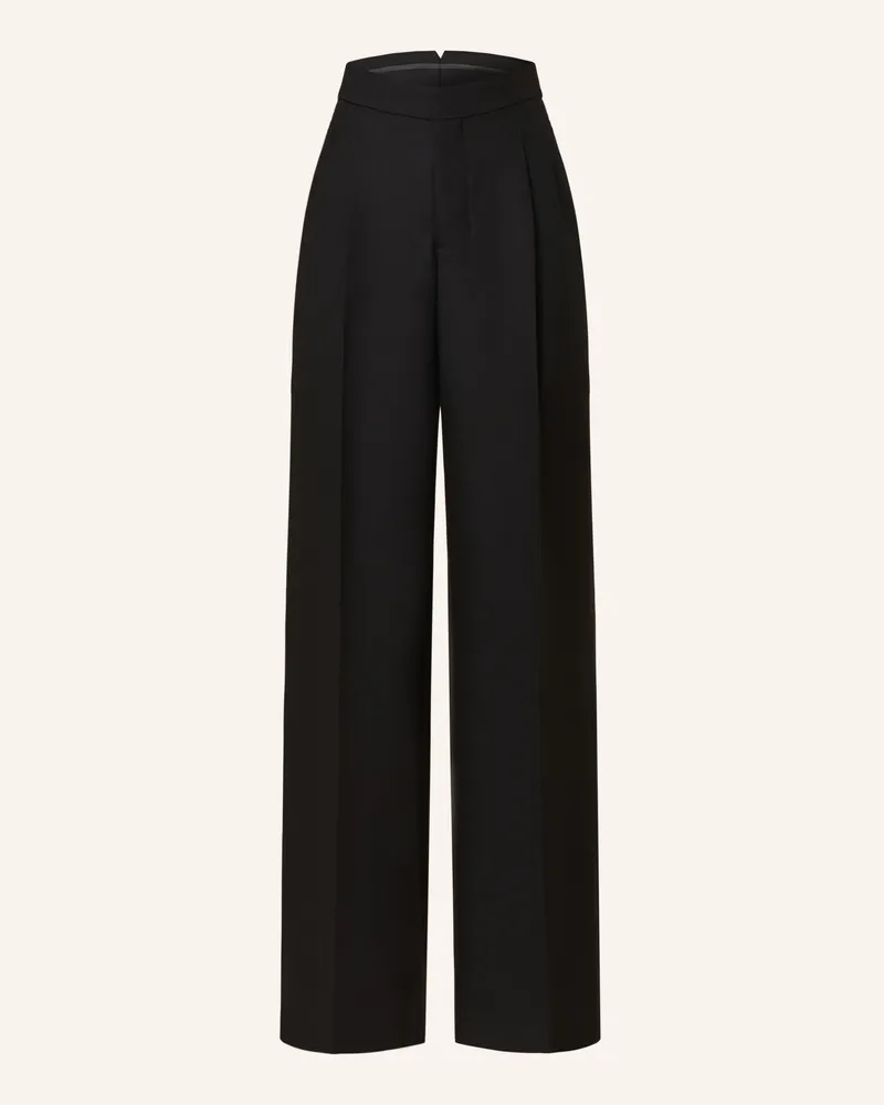 AMI Paris Marlenehose Schwarz