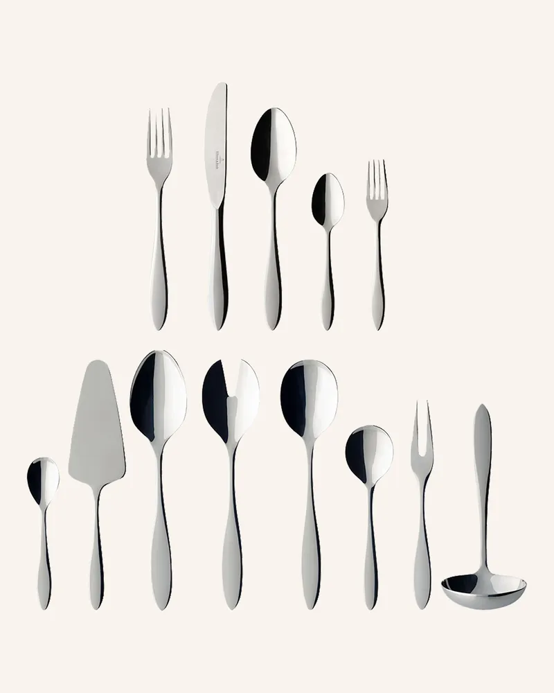 Villeroy & Boch Tafelbesteck 68tlg. Arthur silber Silber