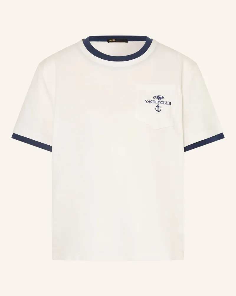 Maje T-Shirt weiss Weiss