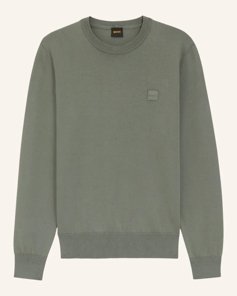 HUGO BOSS Pullover KANOVANO Hellgrau