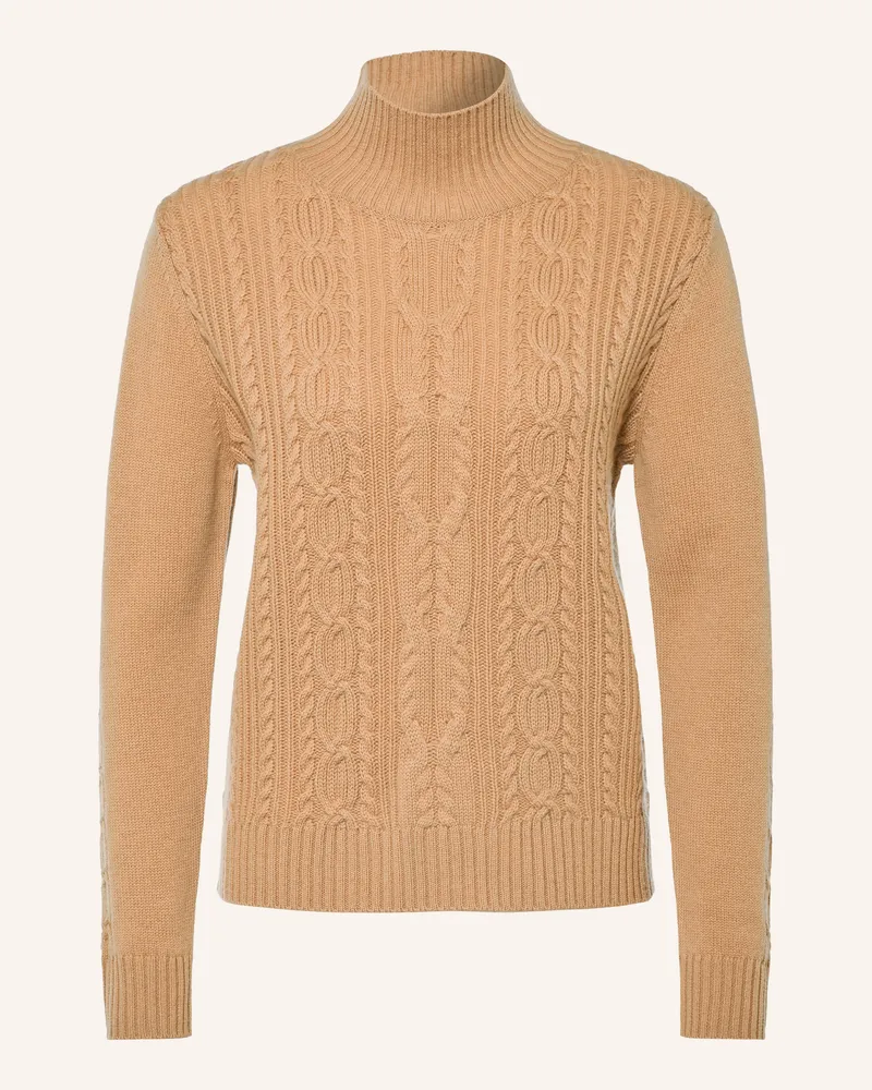 Darling Harbour Pullover Mit Cashmere braun Camel