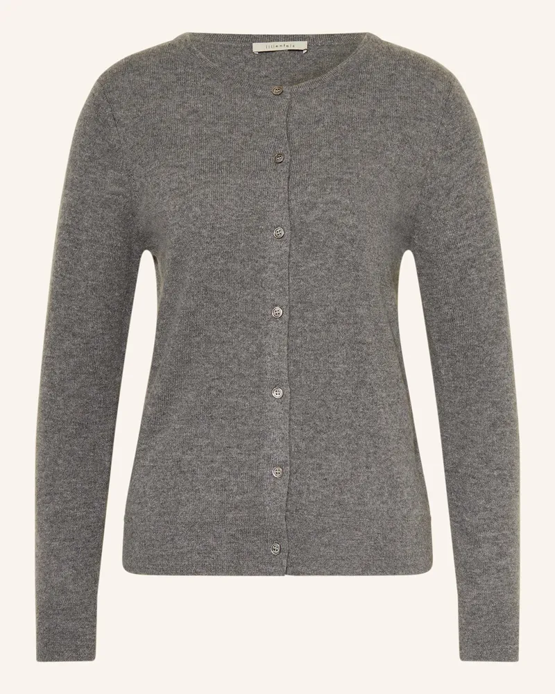 lilienfels Strickjacke aus Cashmere Grau