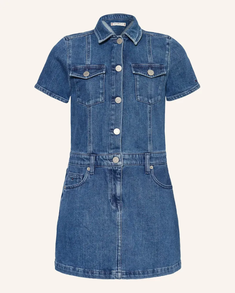 Tommy Hilfiger Jeanskleid Dunkelblau