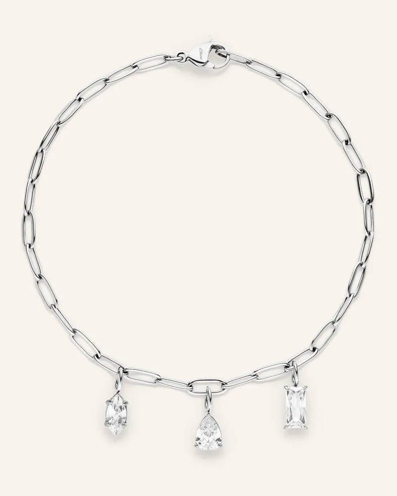 S.Oliver Armband  Aus  Edelstahl silber Silber