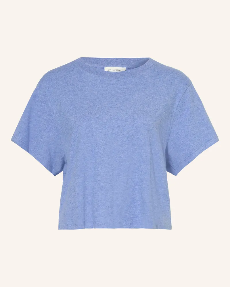 American Vintage T-Shirt Ypawood blau Hellblau