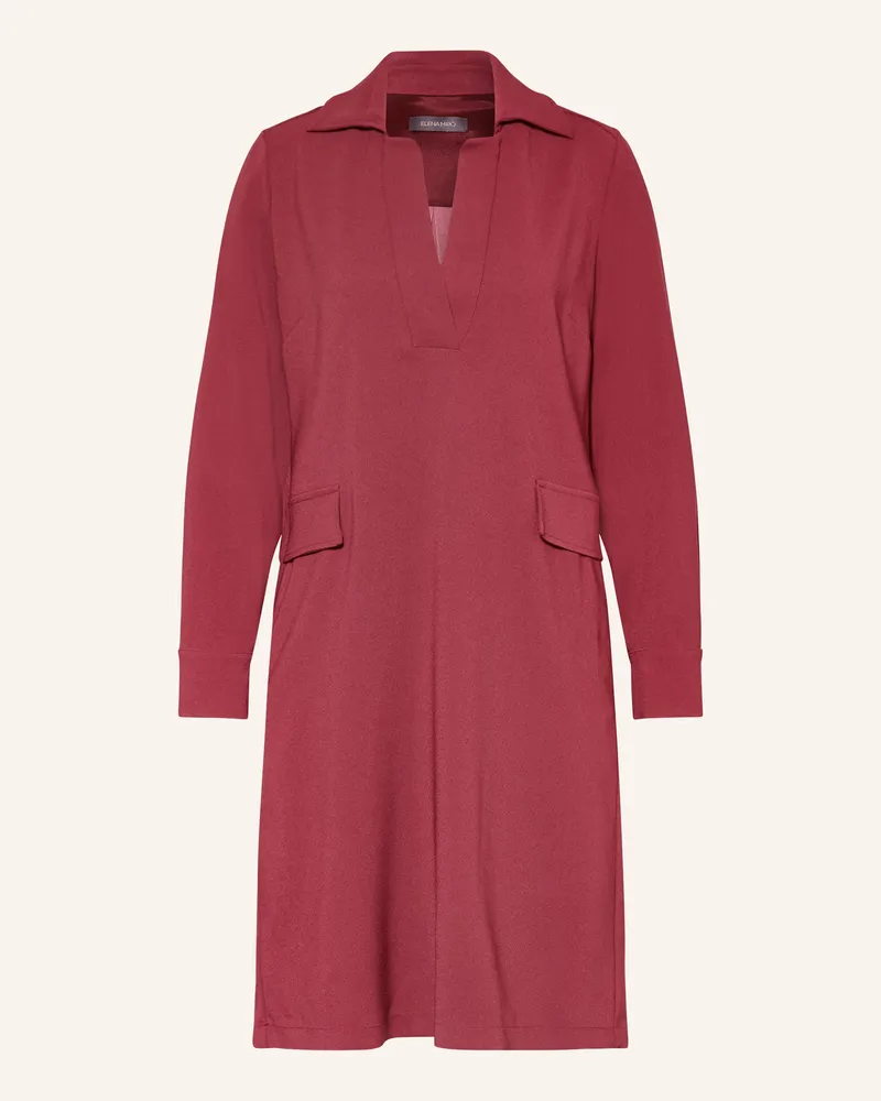 Elena Mirò Kleid Dunkelrot