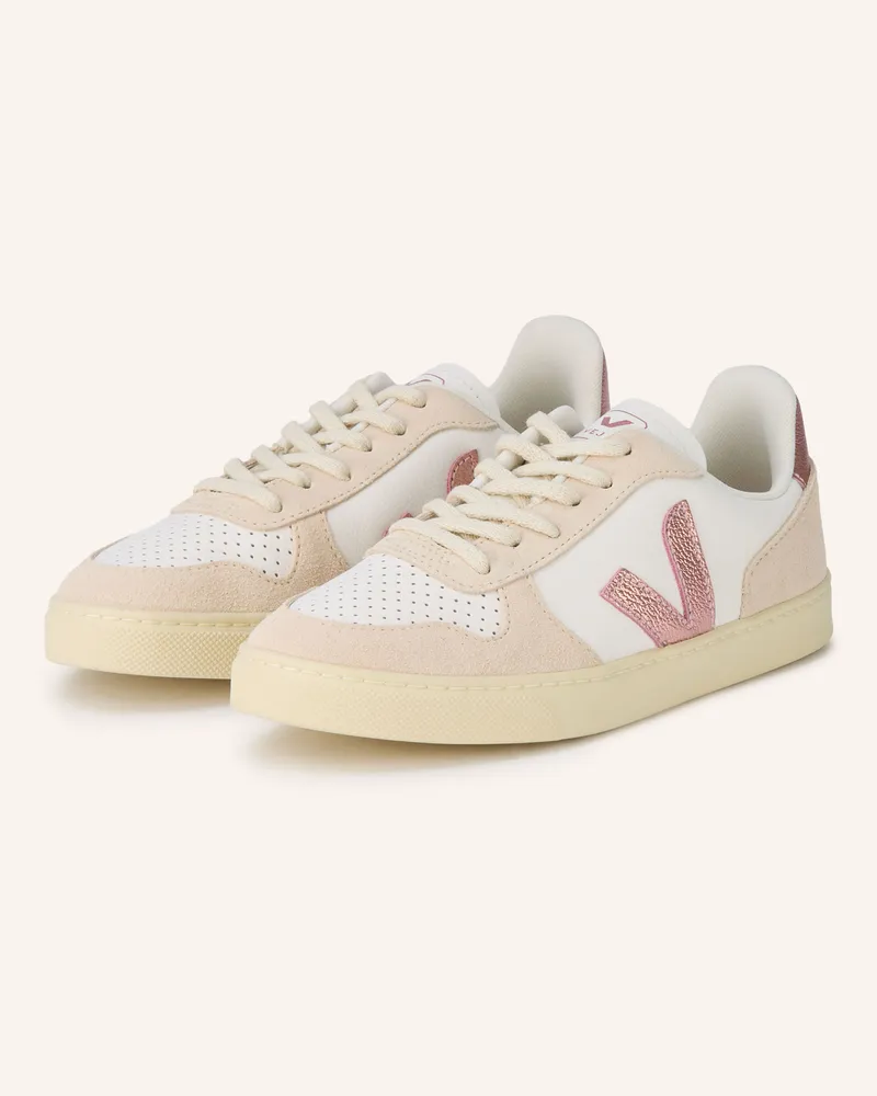 VEJA Sneaker Small V-10 weiss Weiss