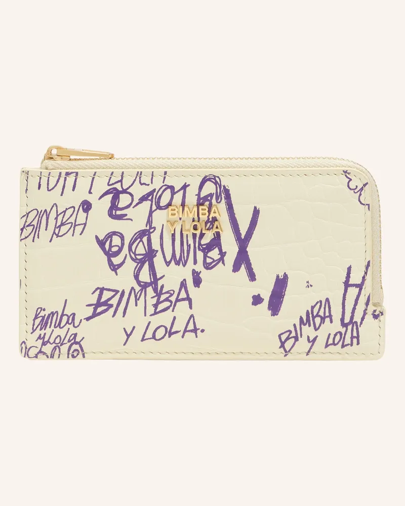 BIMBA Y LOLA Kartenetui/Münzportemonnaie gelb Gelb