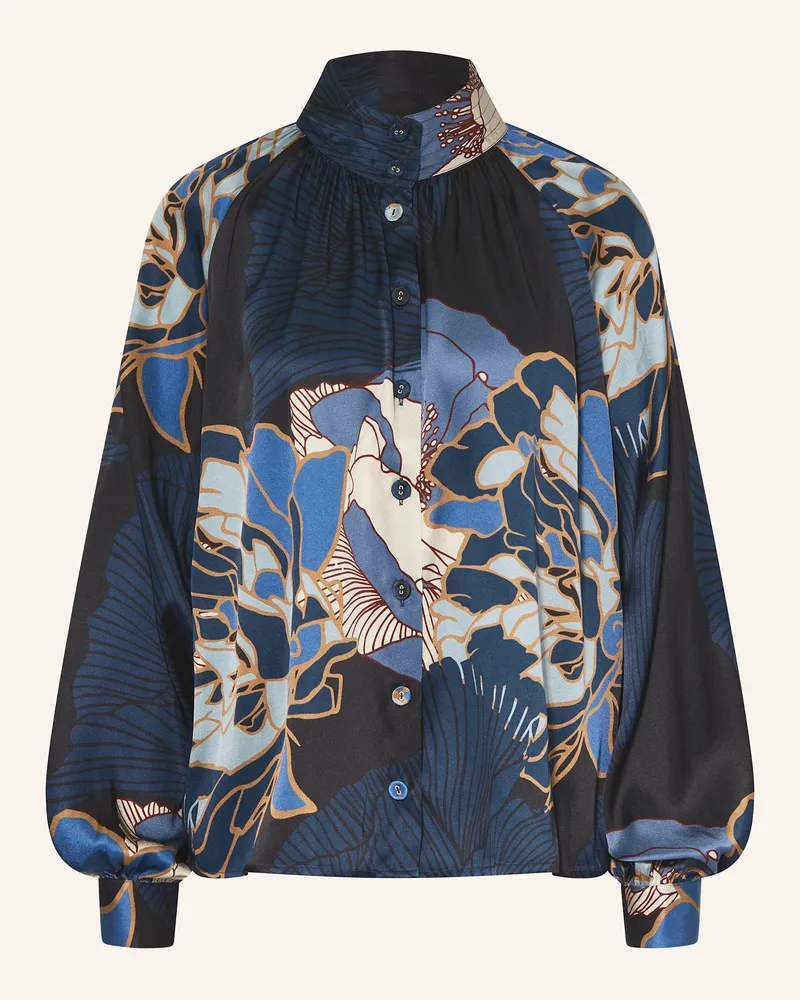 Kudibal Seidenbluse NITADEA Dunkelblau