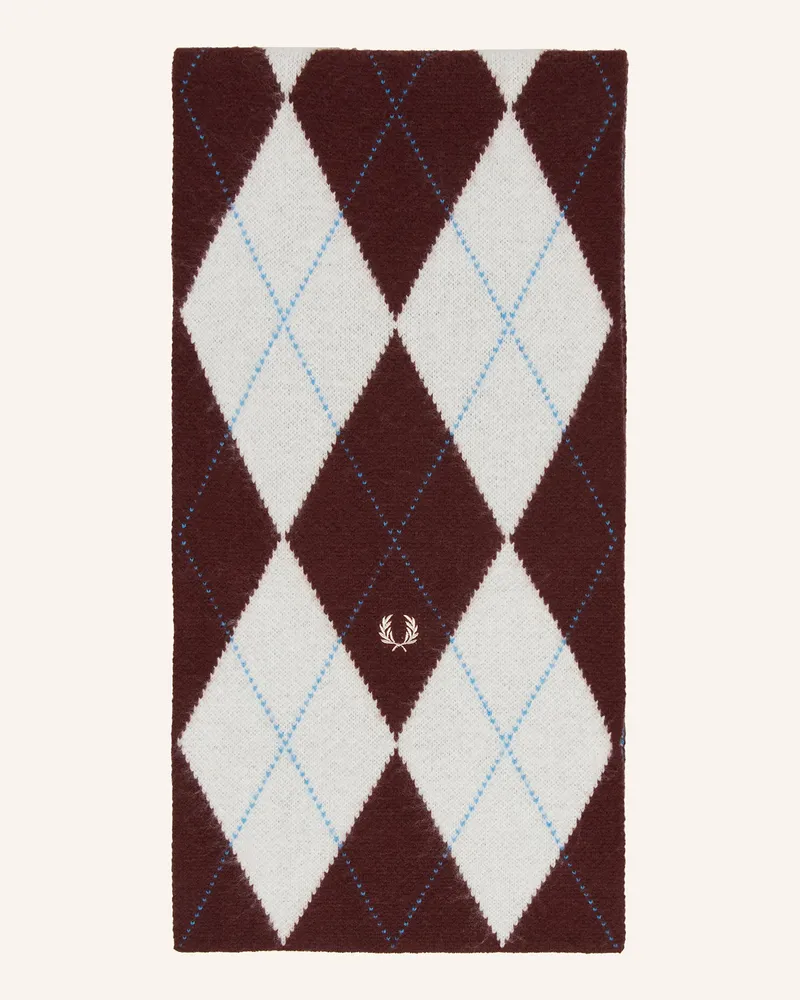 Fred Perry Schal Dunkelrot