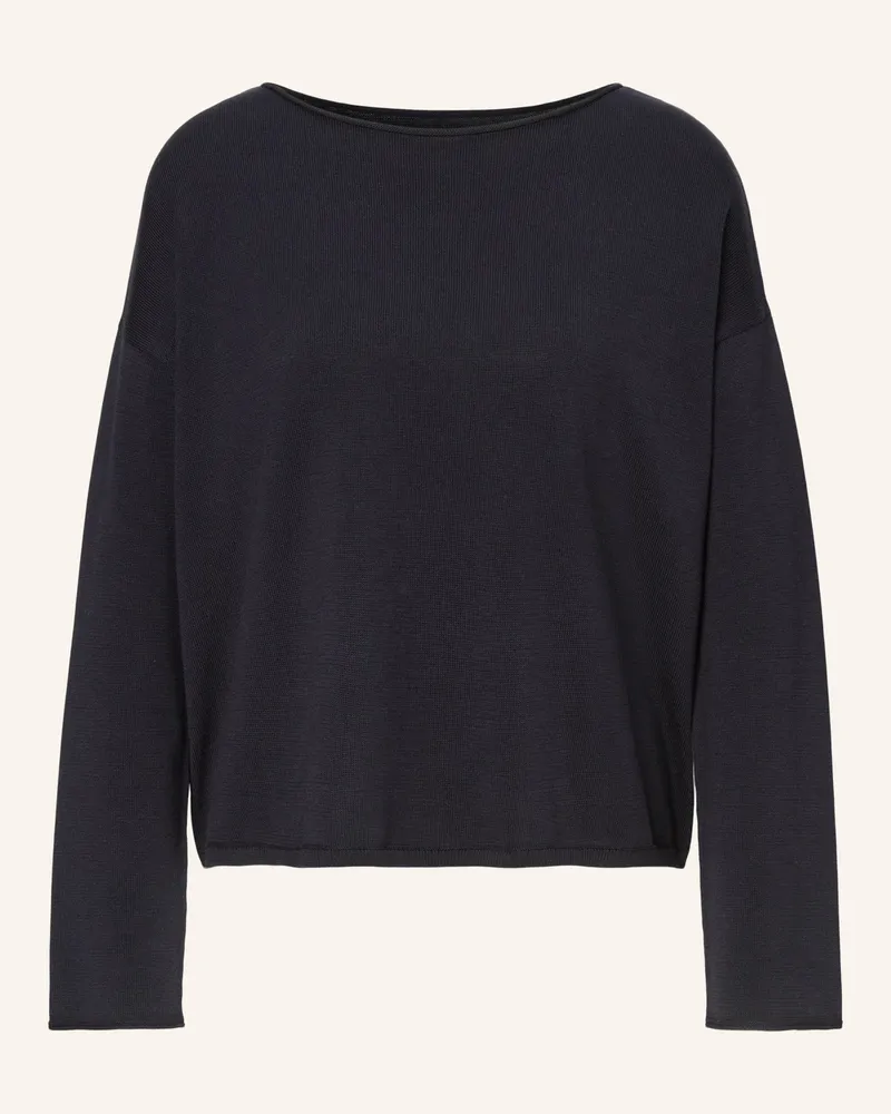 Marc O'Polo Feinstrickpullover Dunkelblau