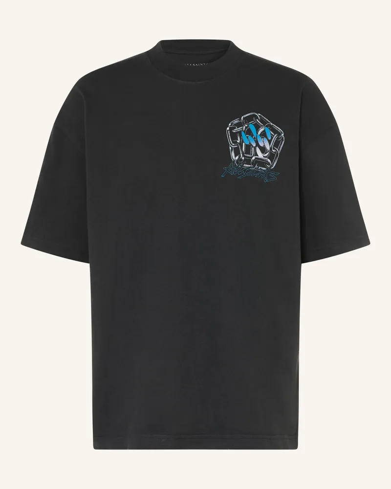 AllSaints T-Shirt Affix schwarz Schwarz