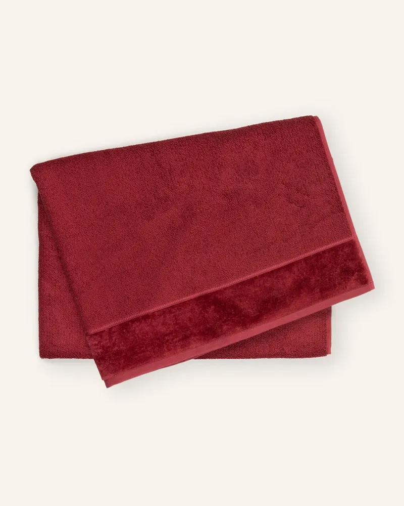 Vossen Badetuch Pure rot Rot