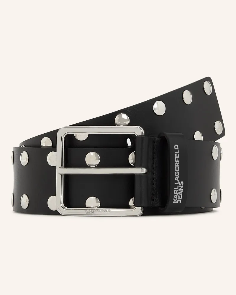 Karl Lagerfeld Gürtel schwarz Schwarz