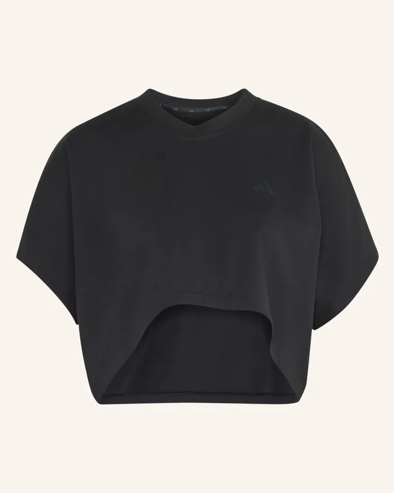adidas Primelift Workout Grafik T-Shirt schwarz Schwarz