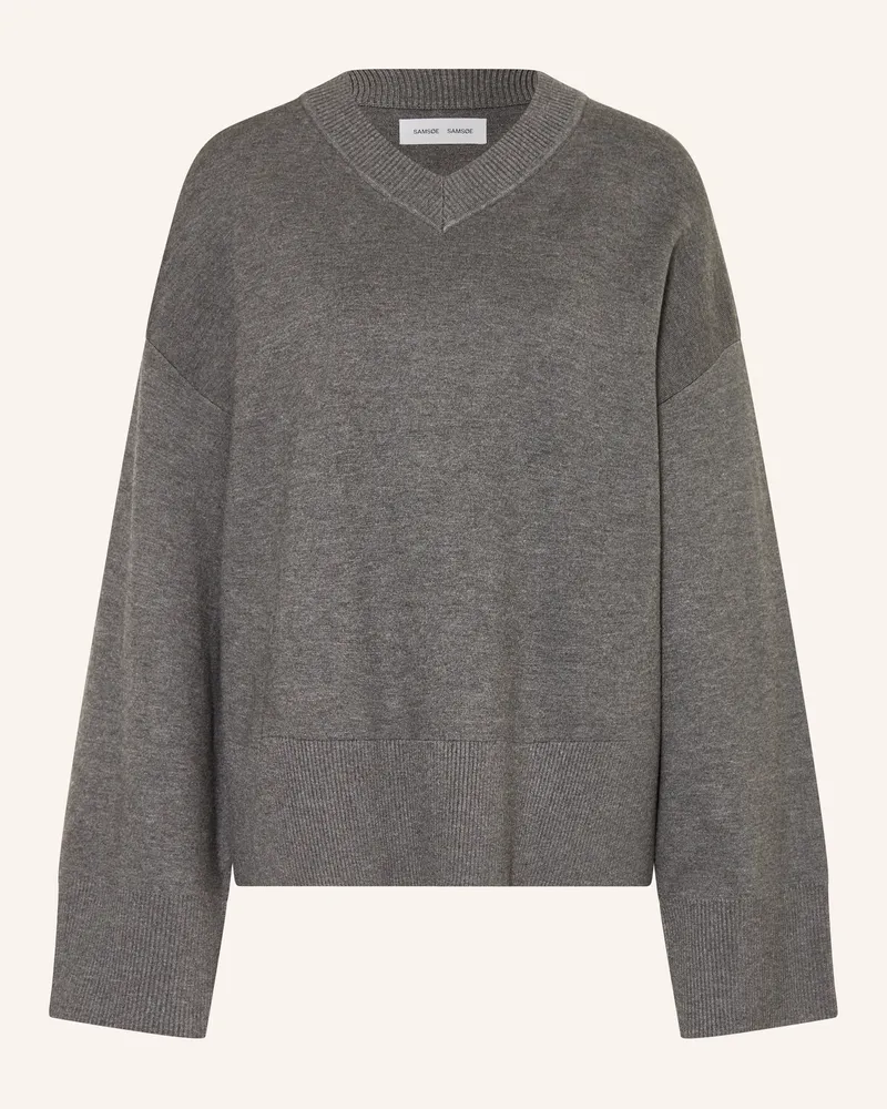 Samsøe & Samsøe Pullover SALULA Dunkelgrau