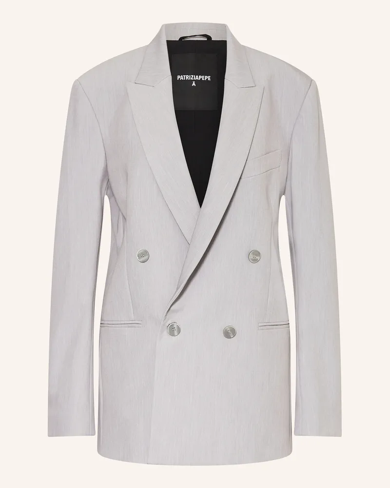 Patrizia Pepe Longblazer Hellgrau