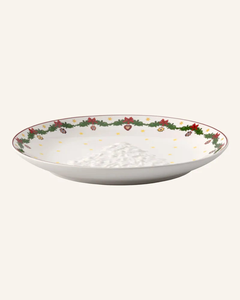 Villeroy & Boch Schale mit Baum Relief TOY'S FANTASY Gelb