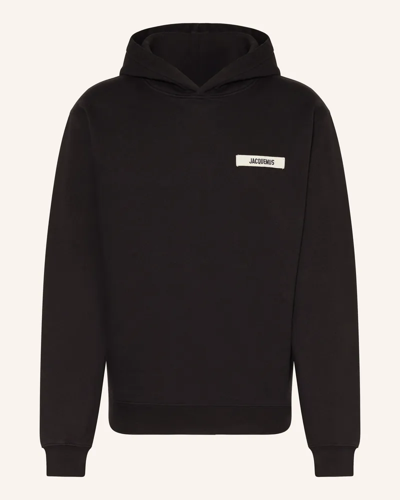 Jacquemus Hoodie LE HOODIE GROS GRAIN Schwarz
