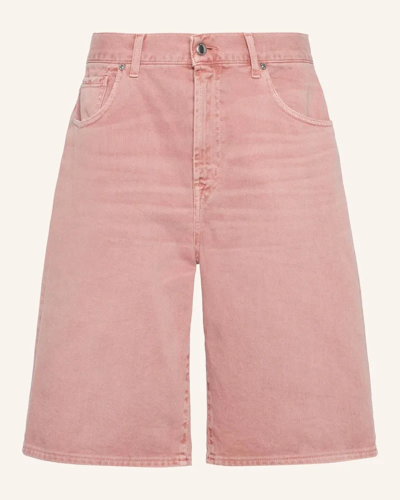 7 for all mankind Wide Leg Shorts pink Pink