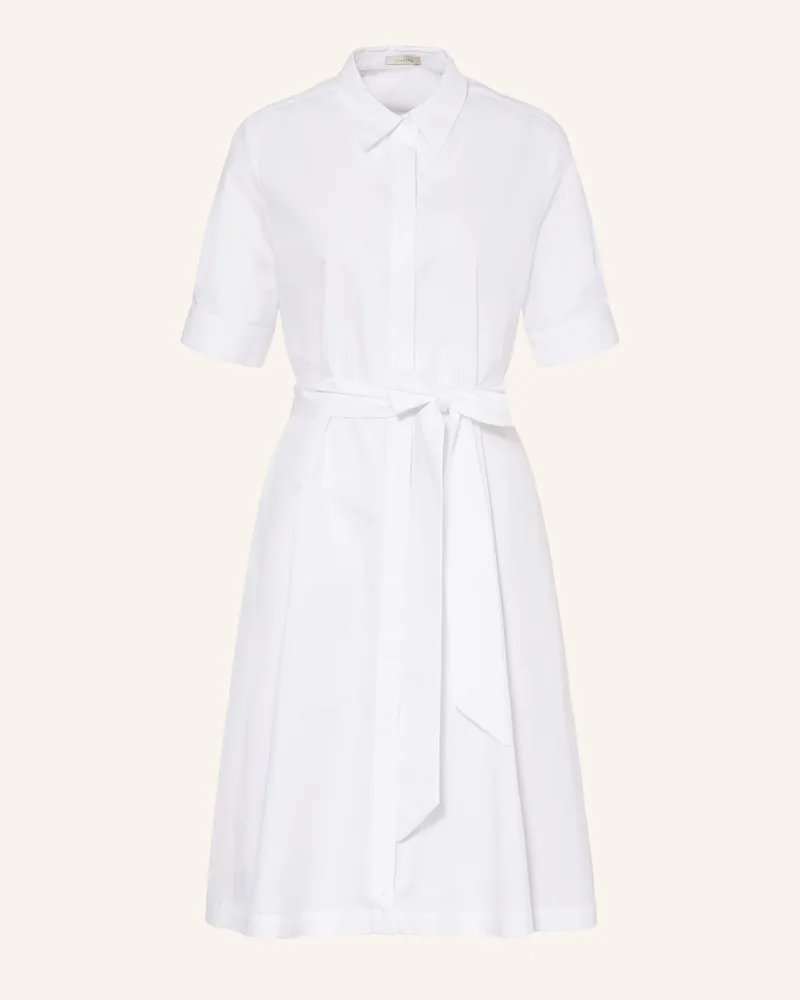 lilienfels Hemdblusenkleid Weiss