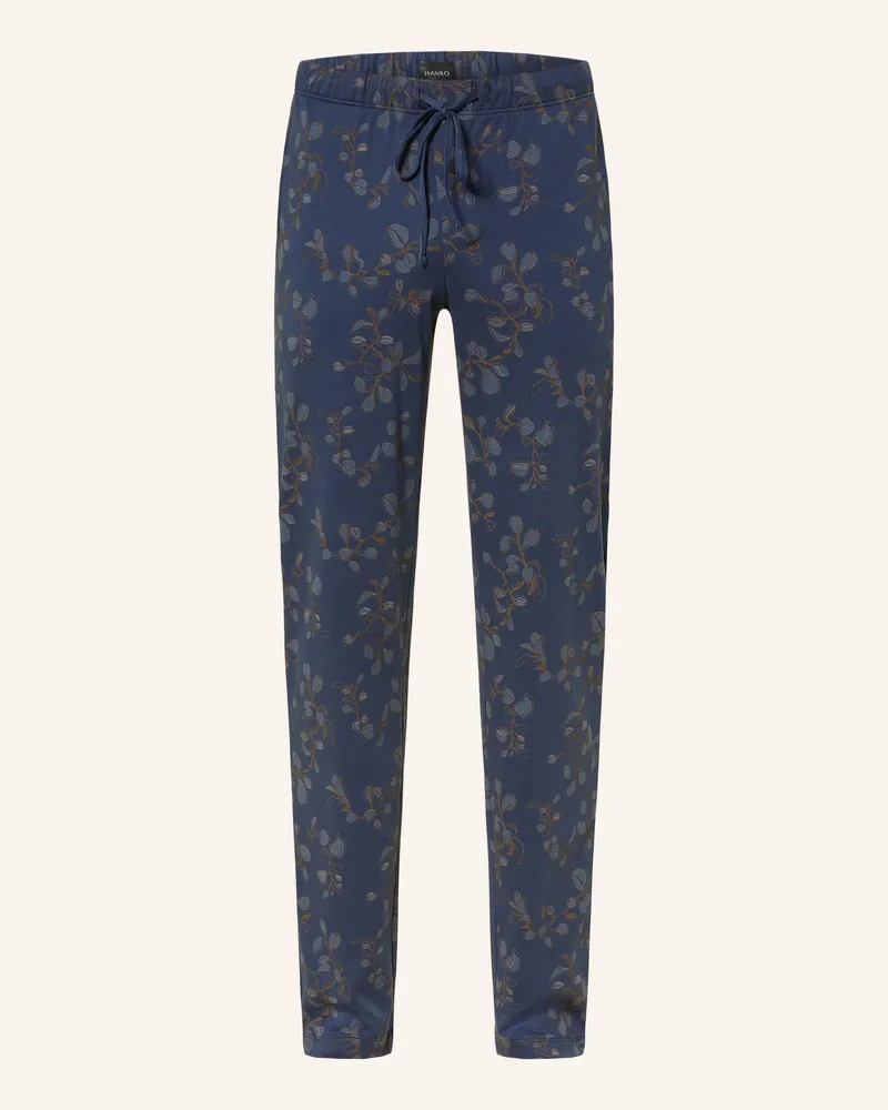 Hanro Schlafhose NIGHT & DAY Dunkelblau