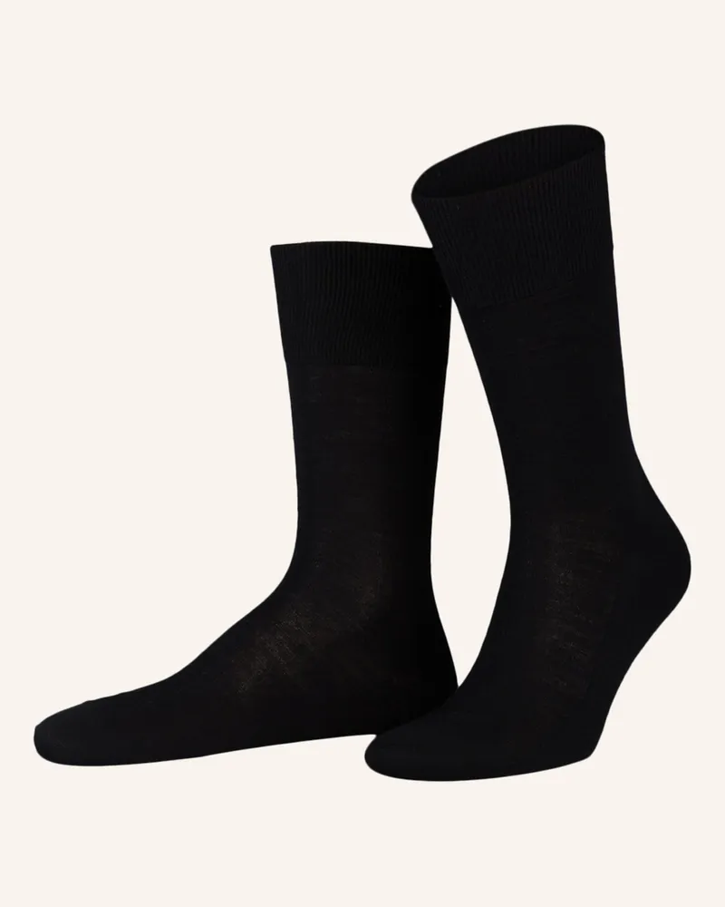 Falke Socken Luxury No. 6 schwarz 3000