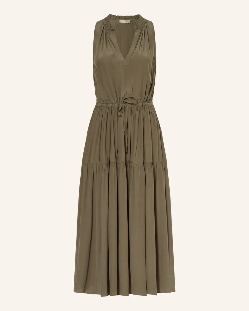 Mos Mosh Kleid MMSABRI mit Rüschen Oliv