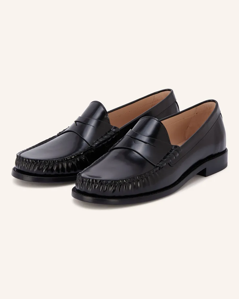 Stuart Weitzman Penny-Loafer Lottie schwarz Schwarz