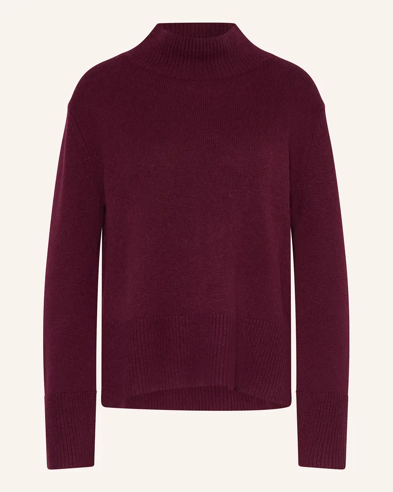 Darling Harbour Pullover Mit Cashmere rot Dunkelrot