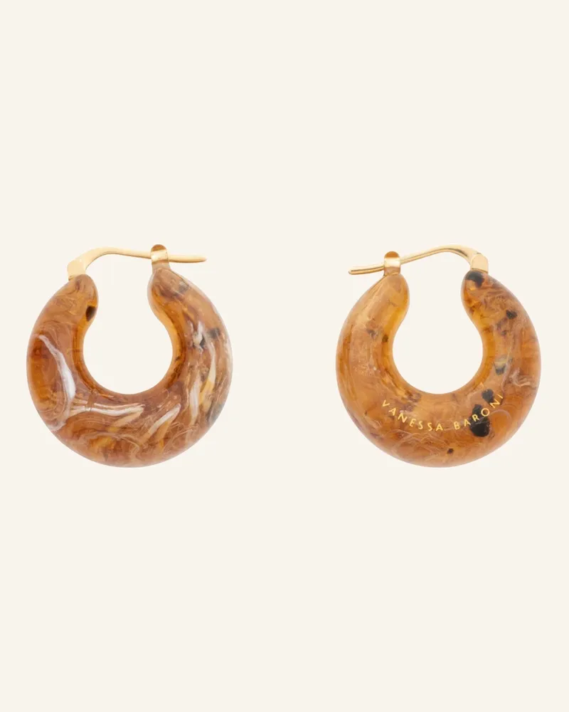 Vanessa Baroni Creolen CIRCLET EARRING BERNSTEIN by GLAMBOU Gold