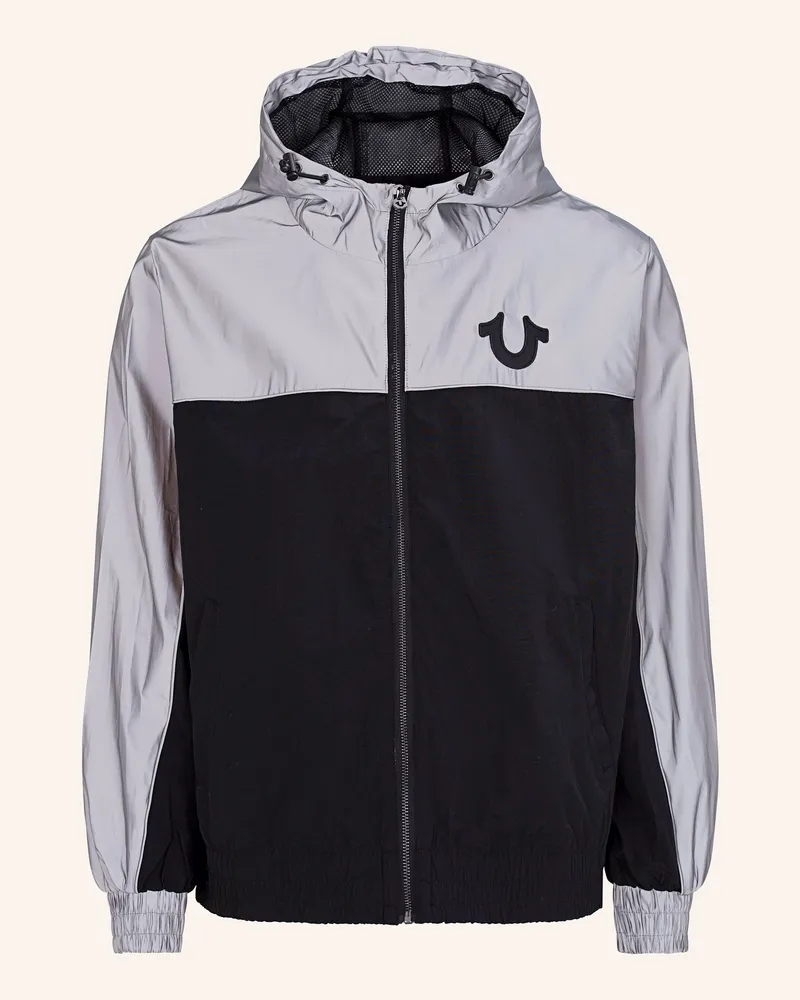 True Religion Nylonjacke Reflective Schwarz