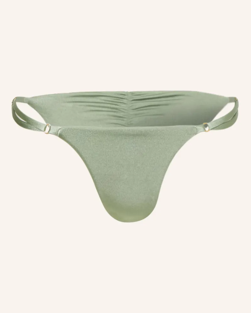 Espadrij Triangel-Bikini-Hose Edda gruen Hellgrün