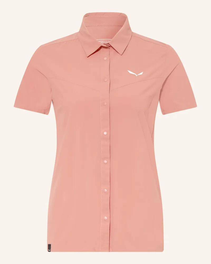 Salewa Outdoor-Bluse Puez pink Hellrot