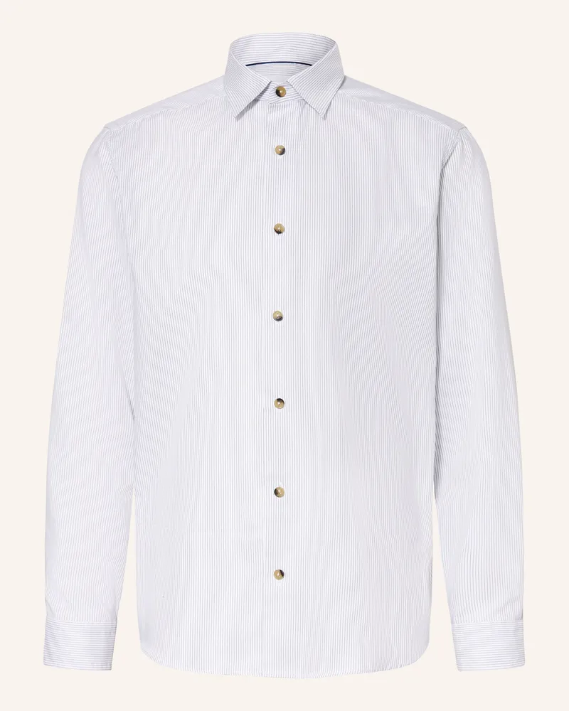 Eton Oxfordhemd Slim Fit weiss Weiss