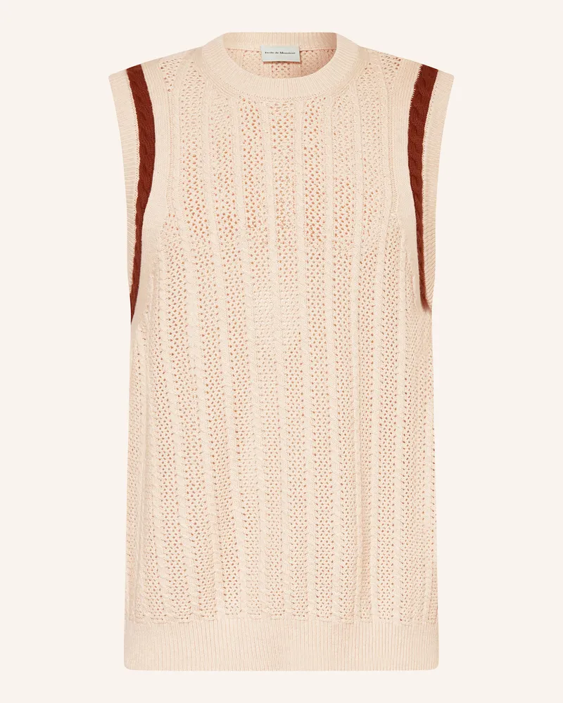 Drôle de Monsieur Pullunder Creme